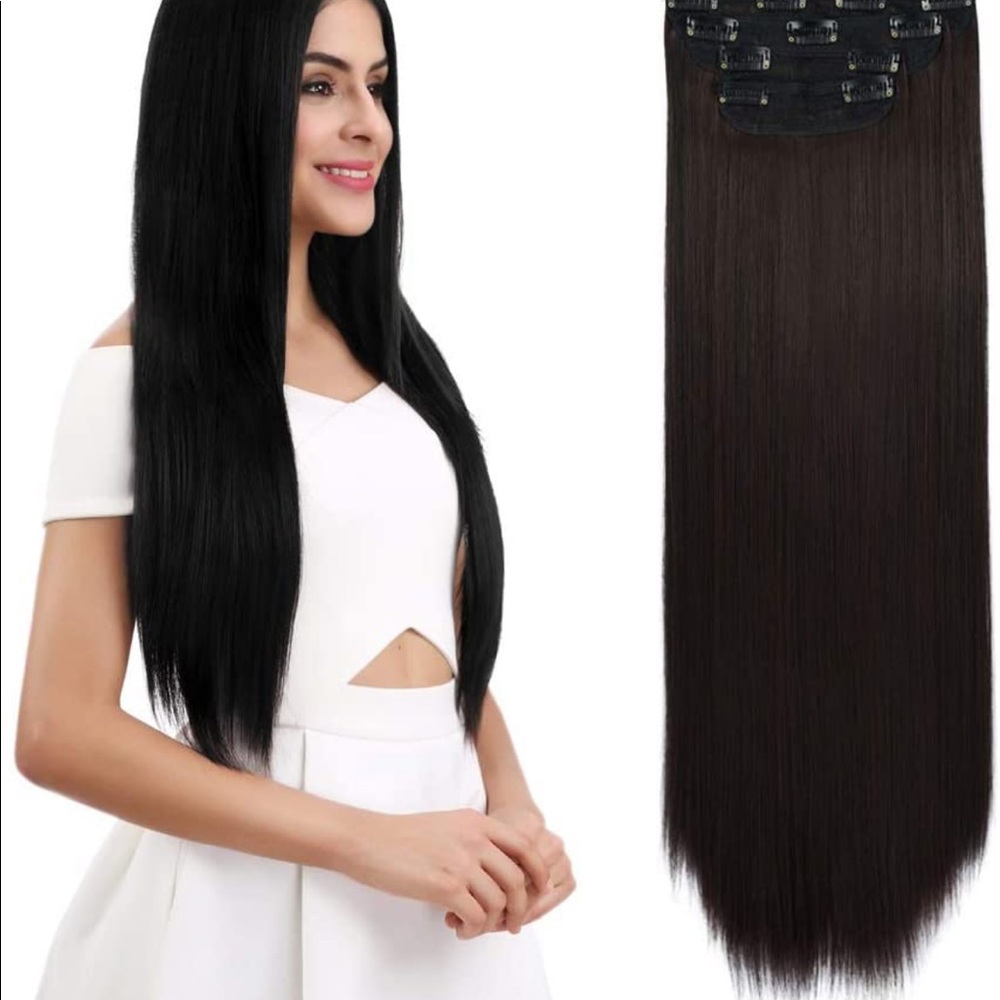 18inch Straight Long Hair Extensions